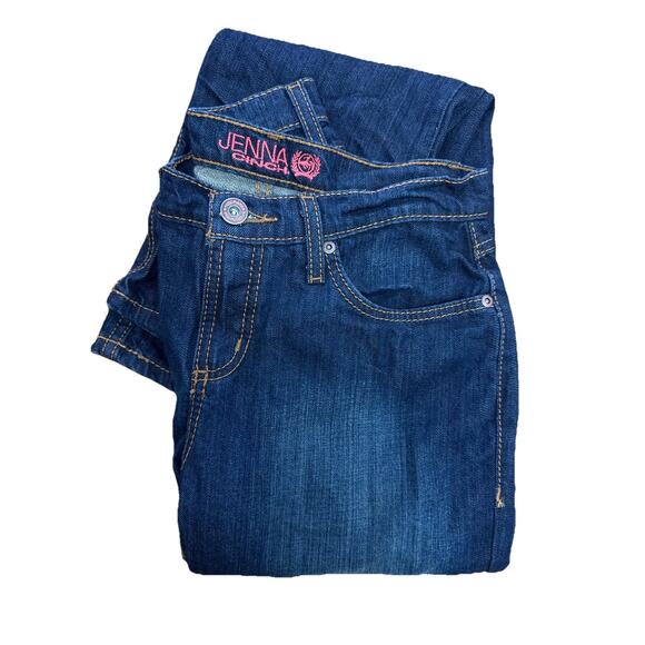 Cinch Jenna Jeans Womens Sz 3/27 Relaxed Bootcut Dark Wash Western - Picture 1 of 9